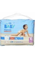 Couches taille 6 XLarge +16 kg Carrefour Baby — photo du produit