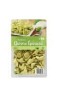 Pâtes tortellini chèvre épinard aux Carrefour — photo du produit