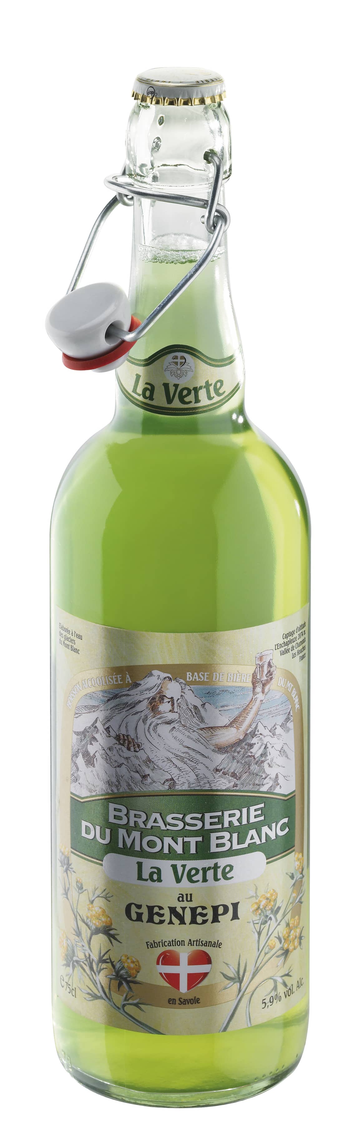 LA VERTE AU GENEPI DU MONT BLANC 75 cl — photo du produit