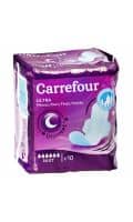 Serviettes hygiéniques nuit Carrefour — photo du produit