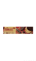Biscuits sablés chocolat noir Carrefour Classic' — photo du produit