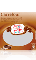 Bonbons au Café sans sucres Carrefour — photo du produit