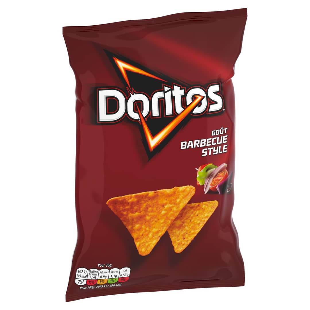 Doritos goût barbecue style 170 g — photo du produit