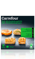 mini feuilletés apéritifs Carrefour — photo du produit
