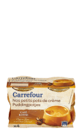 Crèmes dessert au café Carrefour — photo du produit