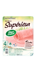Jambon supérieur sans couenne Carrefour — photo du produit