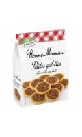 Biscuits petites galettes chocolat au lait Bonne Maman — photo du produit