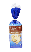 Brioche tranchée aux pépites de chocol Carrefour — photo du produit