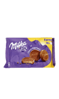 Biscuits enrobés fourrés chocolat au lait MILKA - le paquet de 10 - 300 g — photo du produit