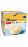 Riz au lait vanille Carrefour — photo du produit