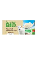Riz Au Lait De Brebis Carrefour Bio — photo du produit