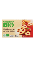 Mini Lunettes Saveur Fraise Carrefour Bio — photo du produit