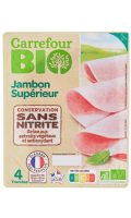 Jambon Supérieur Carrefour Bio — photo du produit