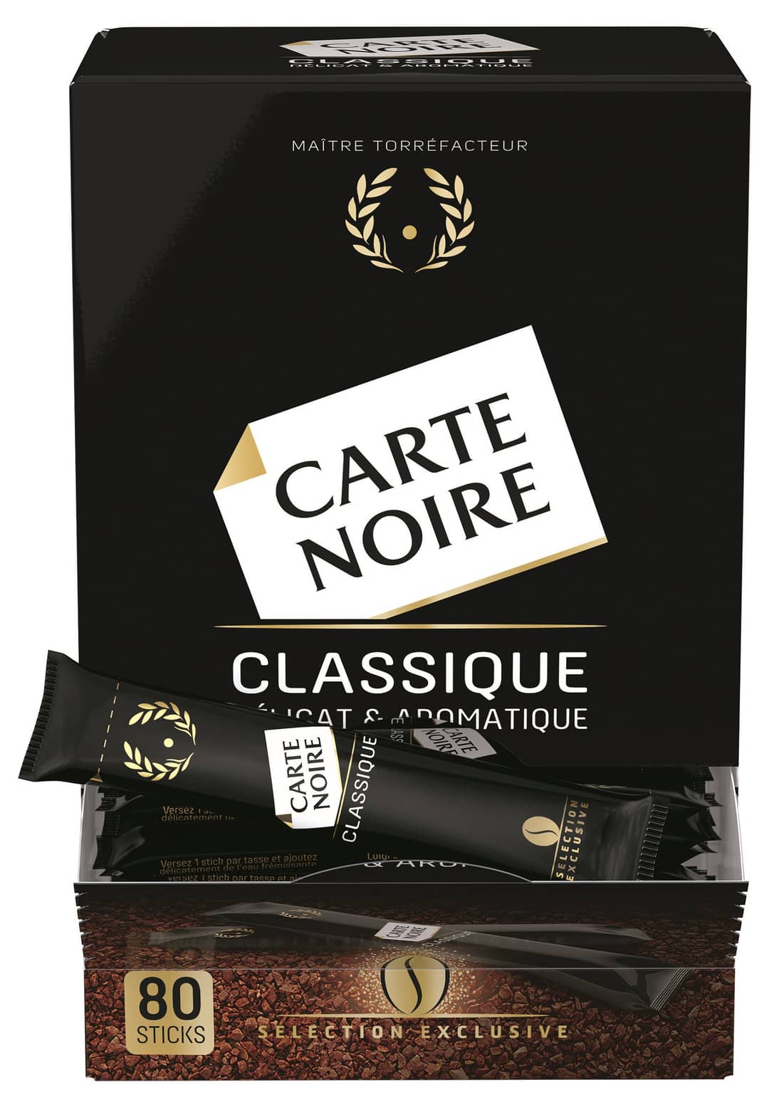 Carte Noire 80 sticks Classique 144g — photo du produit