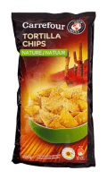 Chips tortillas nature Carrefour — photo du produit