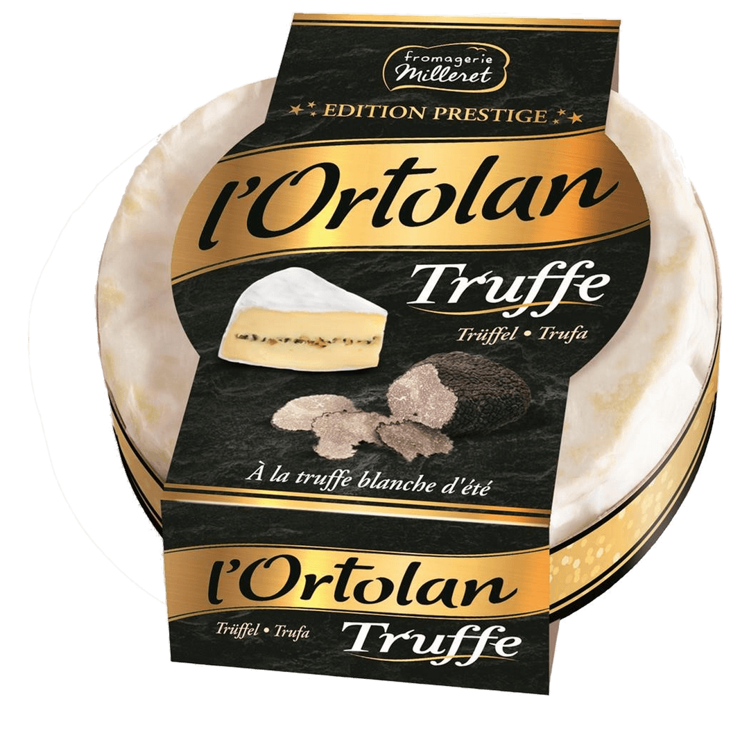 L'Ortolan Truffe 135g marque Fromagerie MILLERET — photo du produit