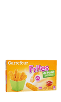 Frites de poulet panées Carrefour — photo du produit