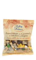 Assortiment de caramels au lait frais d'Isigny Reflets de France — photo du produit