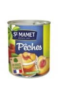Fruits au sirop pêches St Mamet — photo du produit