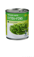 Haricots verts extra-fins Carrefour — photo du produit
