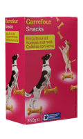 Biscuits au lait pour chien Carrefour — photo du produit