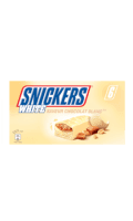 Barres glacées au chocolat blanc Snickers — photo du produit
