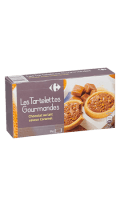Biscuits tartelettes caramel beurre sal Carrefour — photo du produit