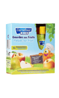Compotes en gourde pommes poire Carrefour Classic' — photo du produit