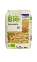 Pâtes bio Penne Rigate Carrefour Bio — photo du produit