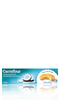 Sablé Pur beurre Coeur de Noix de Coco Carrefour — photo du produit