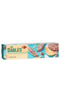 Biscuits sablés choco lait-coco Carrefour — photo du produit