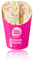 Wrap Jambon Fromage Bon App Carrefour — photo du produit