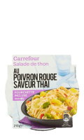 Salade de thon au poivron rouge saveur thaï Carrefour — photo du produit