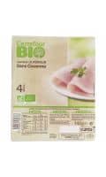 Jambon Bio Supérieur Sans Couenne Carrefour Bio — photo du produit