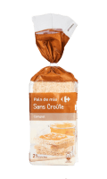 Pain de mie complet sans croûte Carrefour — photo du produit