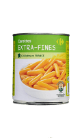 Carottes extra-fines Carrefour — photo du produit