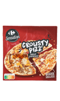 Pizza Crousty Pizz' boeuf cheddar Carrefour Sensation — photo du produit