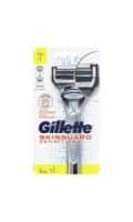 Rasoir SkinGuard peaux sensibles pour homme + 1 recharge GILLETTE — photo du produit