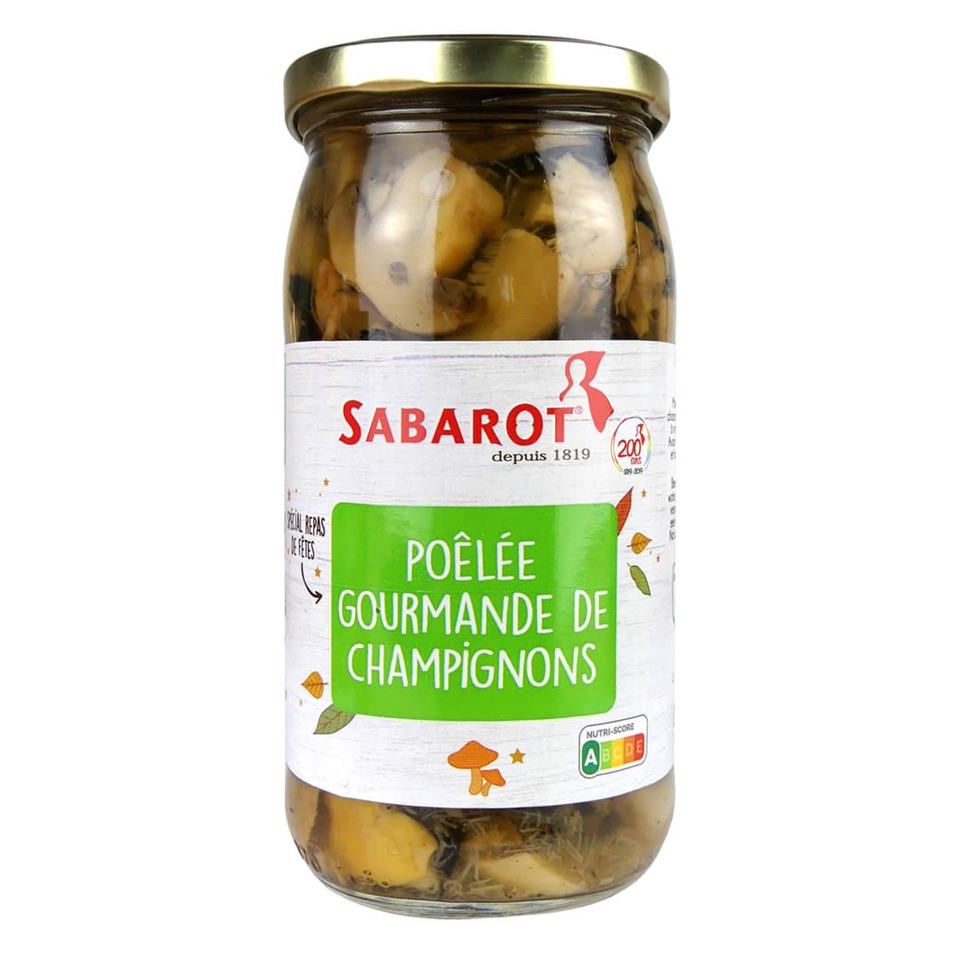 Poêlée gourmande de champignons Sabarot — photo du produit
