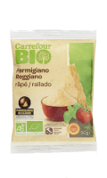 Parmigiano Reggiano bio râpé Carrefour Bio — photo du produit