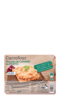 Mousse de canard au Porto Carrefour — photo du produit