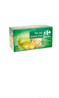 Thé vert ananas pamplemousse Carrefour — photo du produit