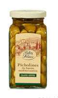 Olives vertes Picholines du bassin méditerranéen Reflets de France — photo du produit