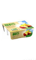 Compotes Pomme Poire S/Sucres Ajoutés Carrefour Bio — photo du produit