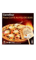 Pizza Chèvre et Miel cuite au feu de bois Carrefour — photo du produit