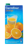 Nectar d'orange à base de concentré Carrefour — photo du produit