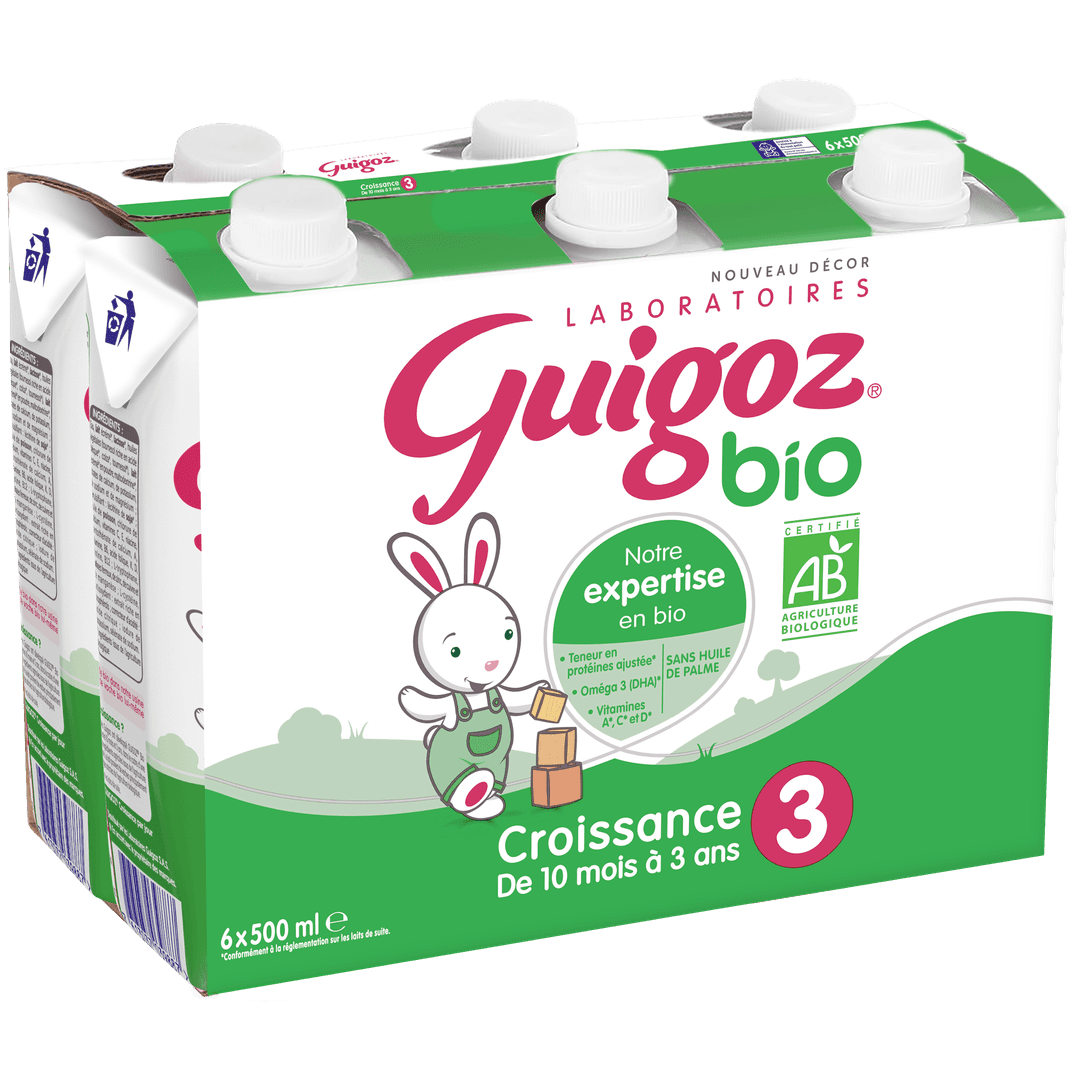 GUIGOZ 3 Pbio 6 x 500ml — photo du produit