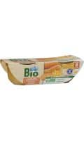 Plat bébé bio carotte, maïs et poulet fermier dès 8 mois Carrefour my Baby Bio — photo du produit