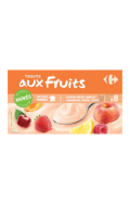 Yaourts aux fruits mixés Carrefour — photo du produit