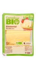 Emmental au lait cru Carrefour Bio — photo du produit